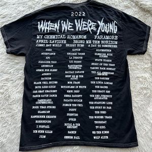 SOLD! When We Were Young Fest Unisex T-Shirt, Size Medium.